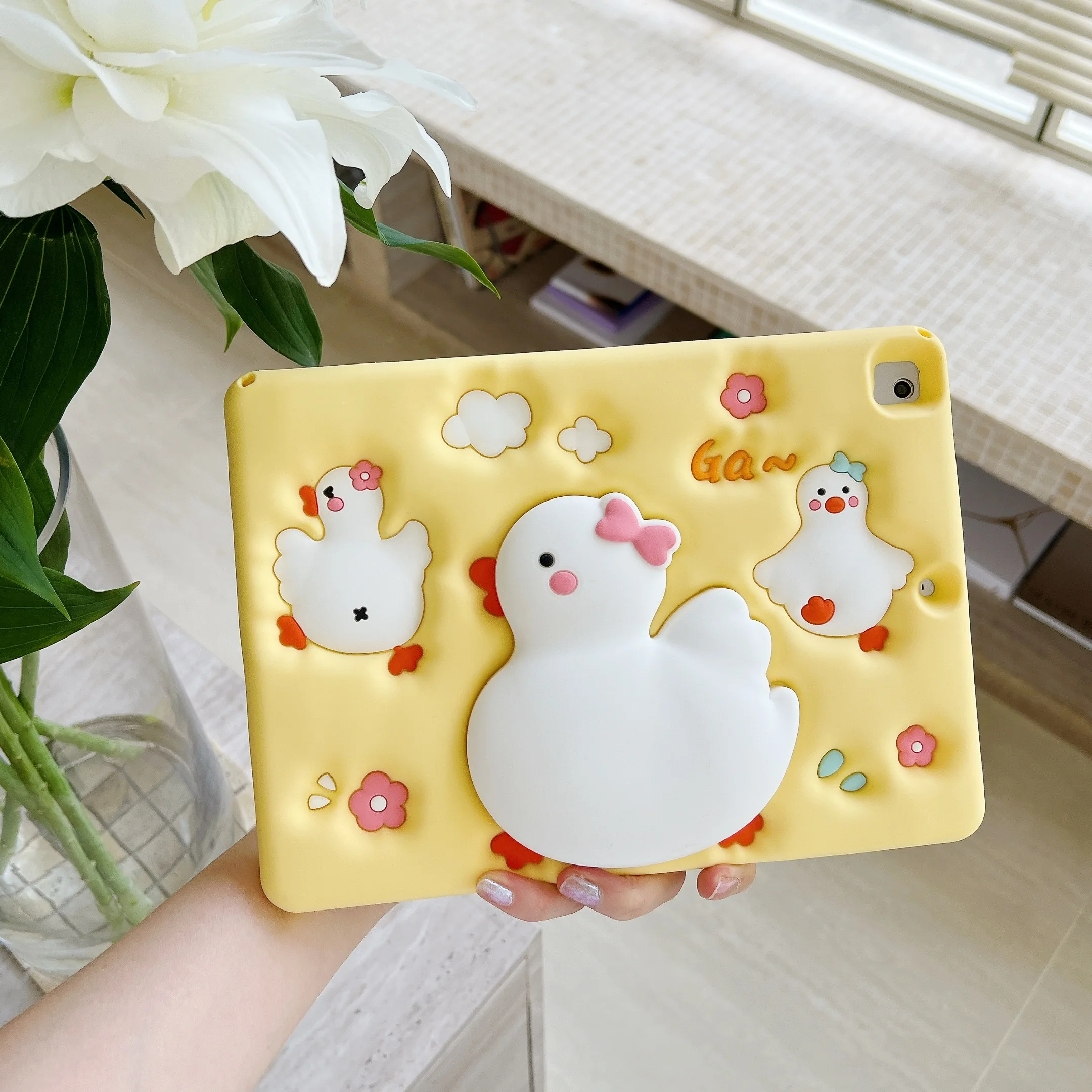 Cute Duck Case for Samsung Galaxy Tab A9 Plus 11" SM-X210 X215 X216 Silicone Tablet Stand Cover For A8 10.5" X200 X205 Kids Capa
Cute Duck Case for Samsung Galaxy Tab A9 Plus 11" SM-X210 X215 X216 Silicone Tablet Stand Cover For A8 10.5" X200 X205 Kids Capa