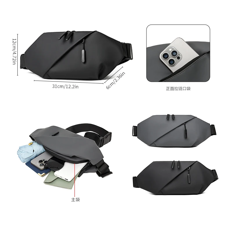 Men's Simple Outdoor Sports Running Jogging Waist Bag Men's Waist Bag Fashionable Crossbody Bag Waist Bag Men's Waist Bag
Men's Simple Outdoor Sports Running Jogging Waist Bag Men's Waist Bag Fashionable Crossbody Bag Waist Bag Men's Waist Bag