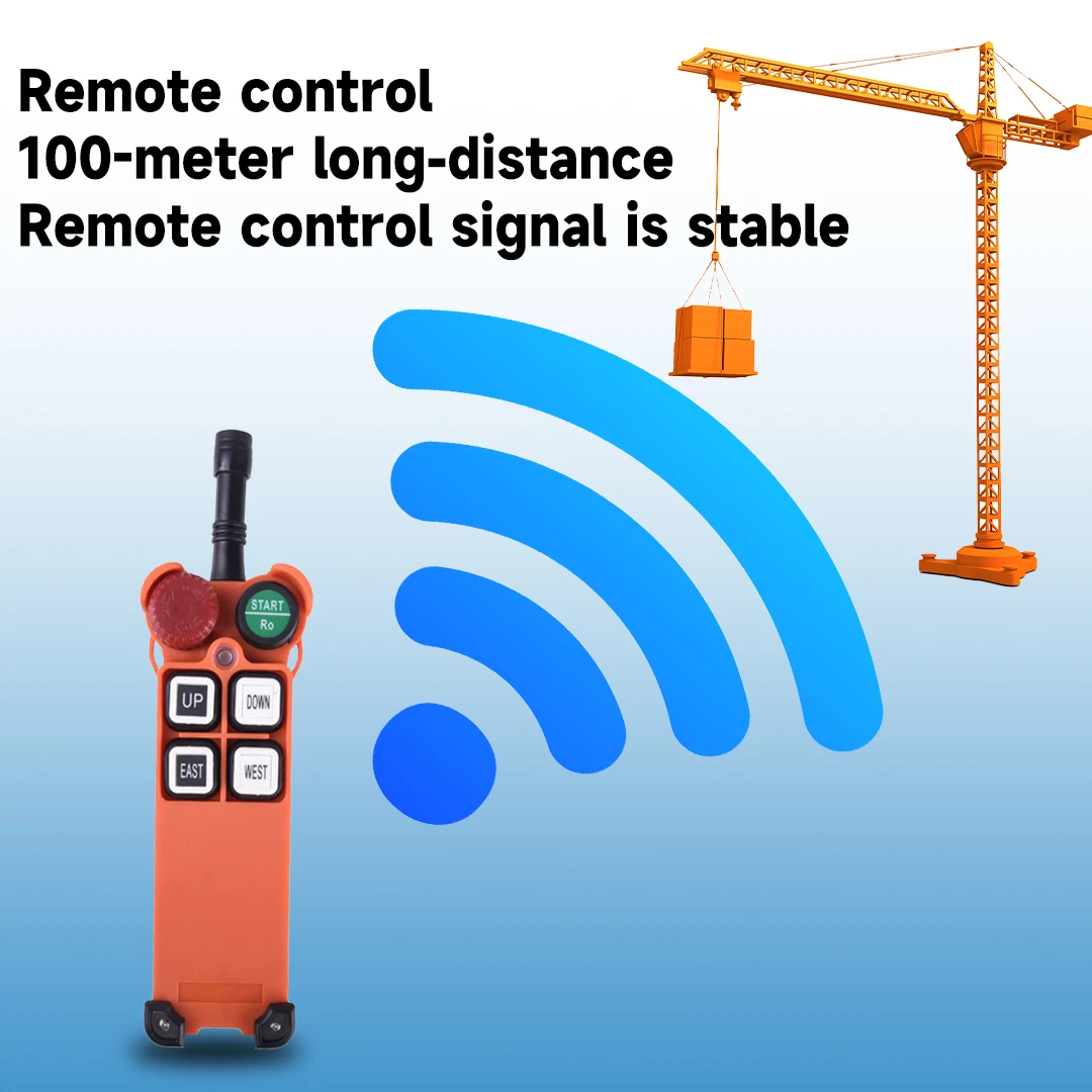 F21-4S Safe overhead crane radio remote control Hoist remote control Wireless industrial remote control
F21-4S Safe overhead crane radio remote control Hoist remote control Wireless industrial remote control