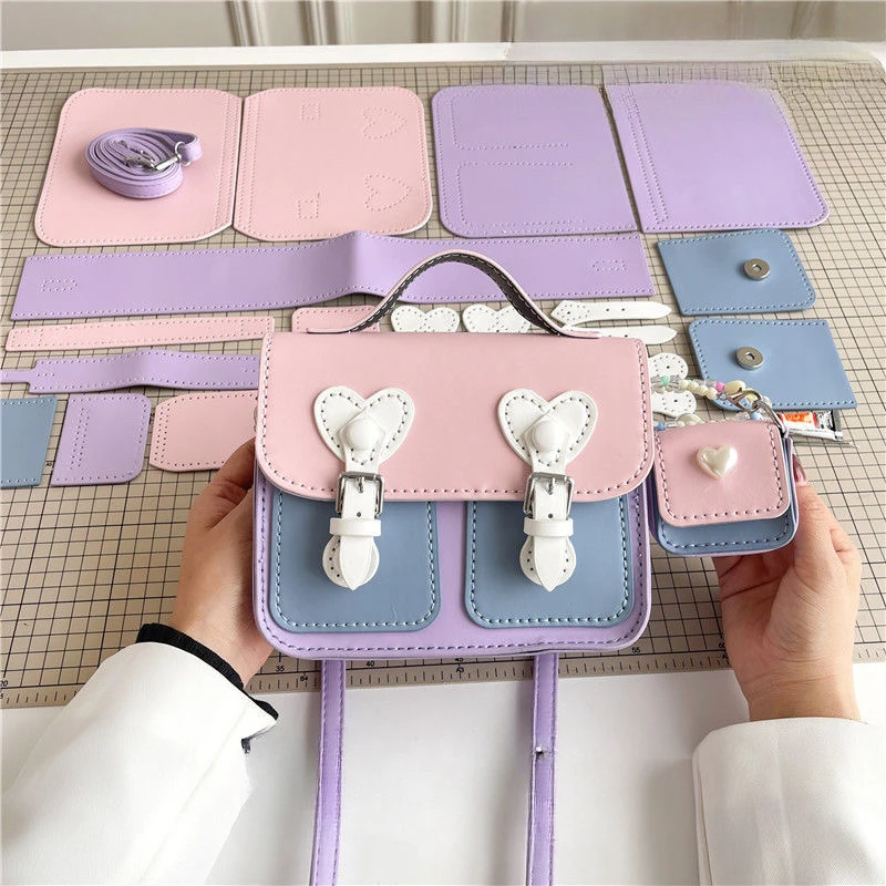 T29 Diy Handmade Bag Cambridge Style Hand Stitching With Sewing Tools Adjustable Handel Shoulder Y2K Bag Accessories Girs Gift
T29 Diy Handmade Bag Cambridge Style Hand Stitching With Sewing Tools Adjustable Handel Shoulder Y2K Bag Accessories Girs Gift
