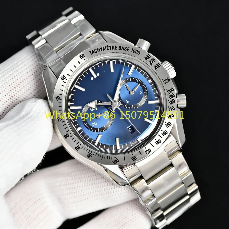 Luxury New Automatic Mechanical Movement Watch for Men 904L Stainless Steel Black Blue Ceramic Bezel Sports Wristwatch 42mm
Luxury New Automatic Mechanical Movement Watch for Men 904L Stainless Steel Black Blue Ceramic Bezel Sports Wristwatch 42mm