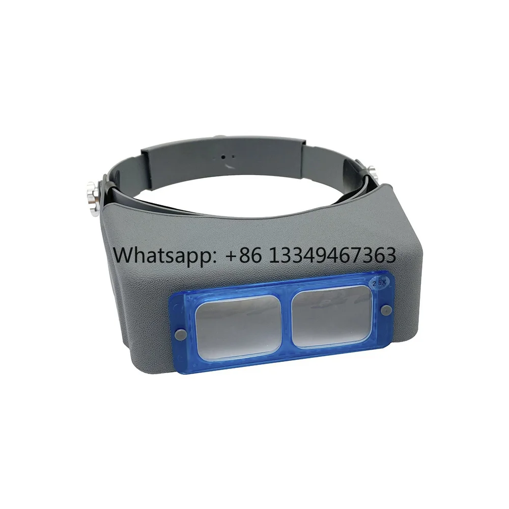 LED Headband Magnifier LM-200 1.5X-3.5X Interchangeable Lenses for Glasses Repair
LED Headband Magnifier LM-200 1.5X-3.5X Interchangeable Lenses for Glasses Repair
