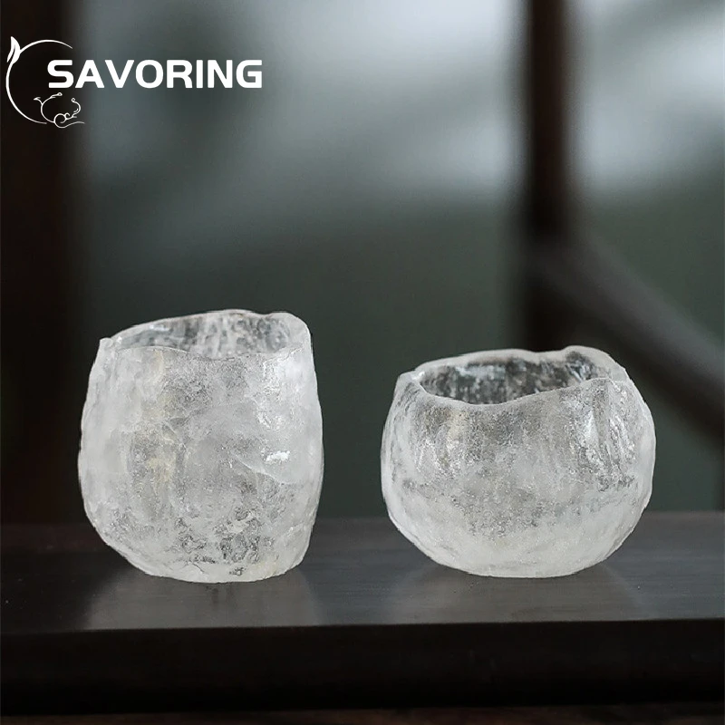Textured Glass Frosted Glass Tea Cup Frozen Burning Kung Fu Tea Home Owner Cup Thickened Single Cup Tea Set Tea Cup Glass Cup
Textured Glass Frosted Glass Tea Cup Frozen Burning Kung Fu Tea Home Owner Cup Thickened Single Cup Tea Set Tea Cup Glass Cup