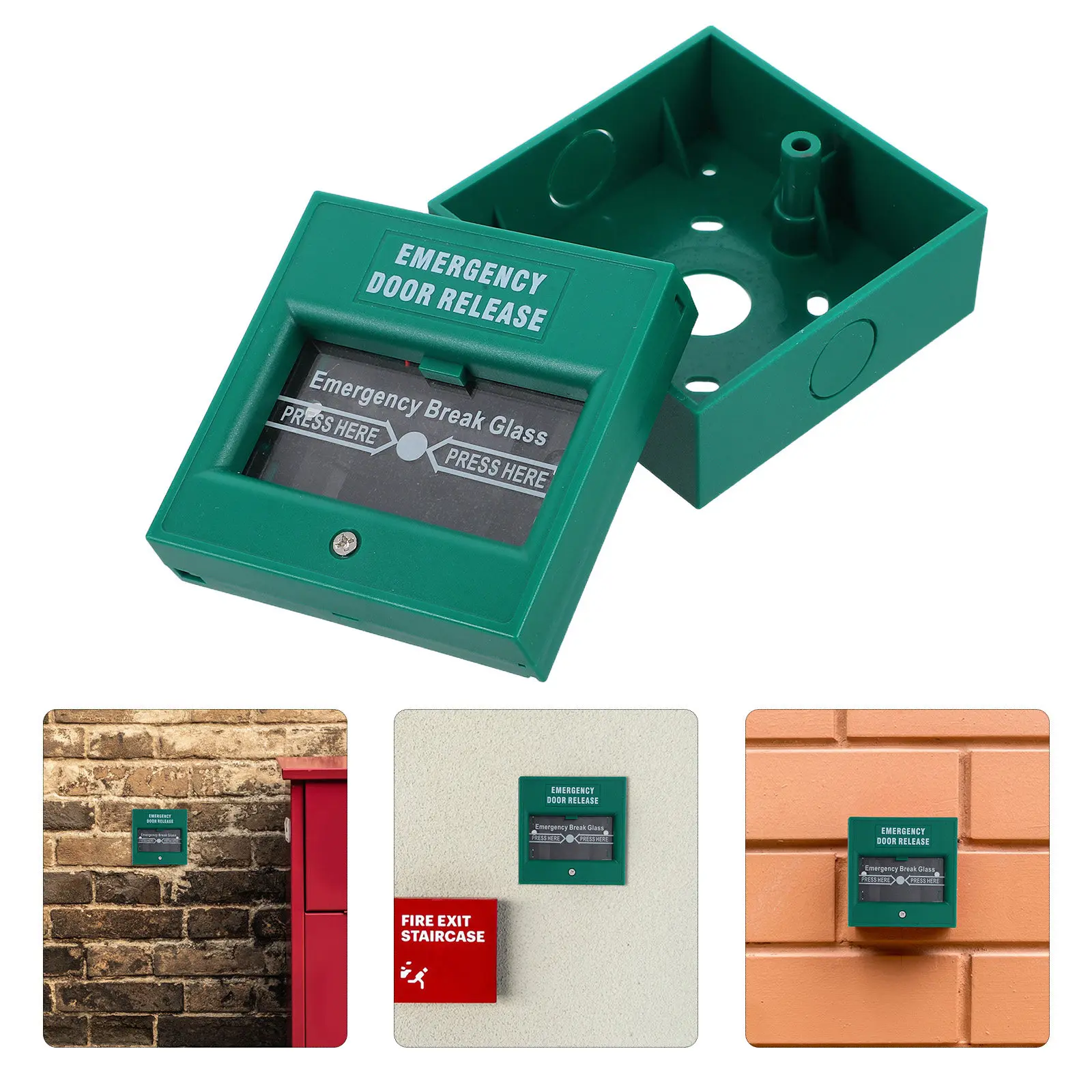 Resettable Manual Call Point Fire Alarm Button Emergency Break Glass Switch for Fire Safety Systems Exit Release Alarm Button
Resettable Manual Call Point Fire Alarm Button Emergency Break Glass Switch for Fire Safety Systems Exit Release Alarm Button