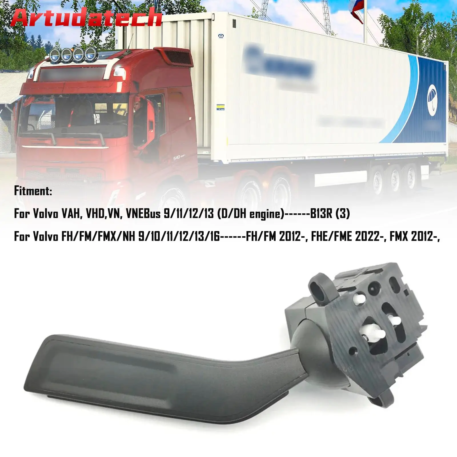 Переключатель указателей поворота Artudatech 22943668 для Volvo VN FH/FM/FMX/NH
Переключатель указателей поворота Artudatech 22943668 для Volvo VN FH/FM/FMX/NH