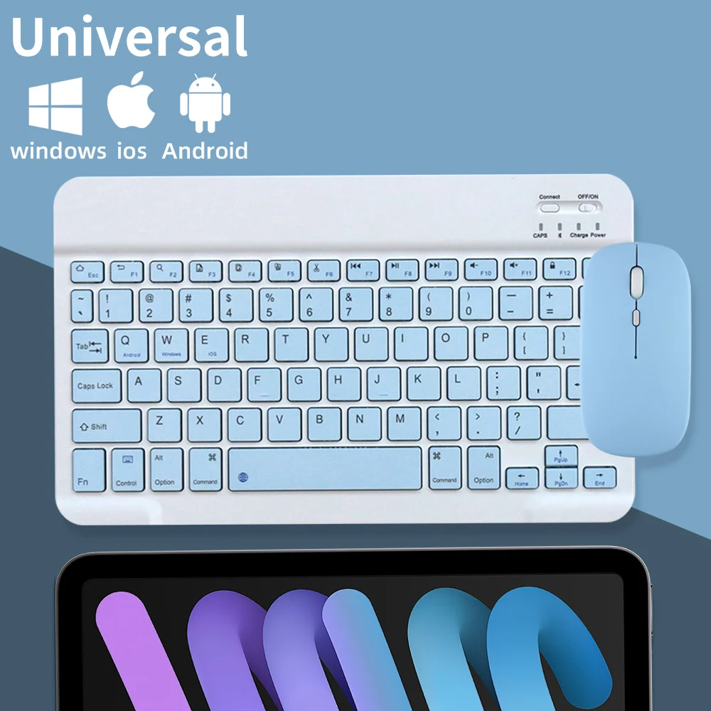 Беспроводная Bluetooth-клавиатура и мышь, совместимая с iPad Xiaomi, планшетами Samsung, удобная для офиса бесшумная клавиатура mini teclado
Беспроводная Bluetooth-клавиатура и мышь, совместимая с iPad Xiaomi, планшетами Samsung, удобная для офиса бесшумная клавиатура mini teclado