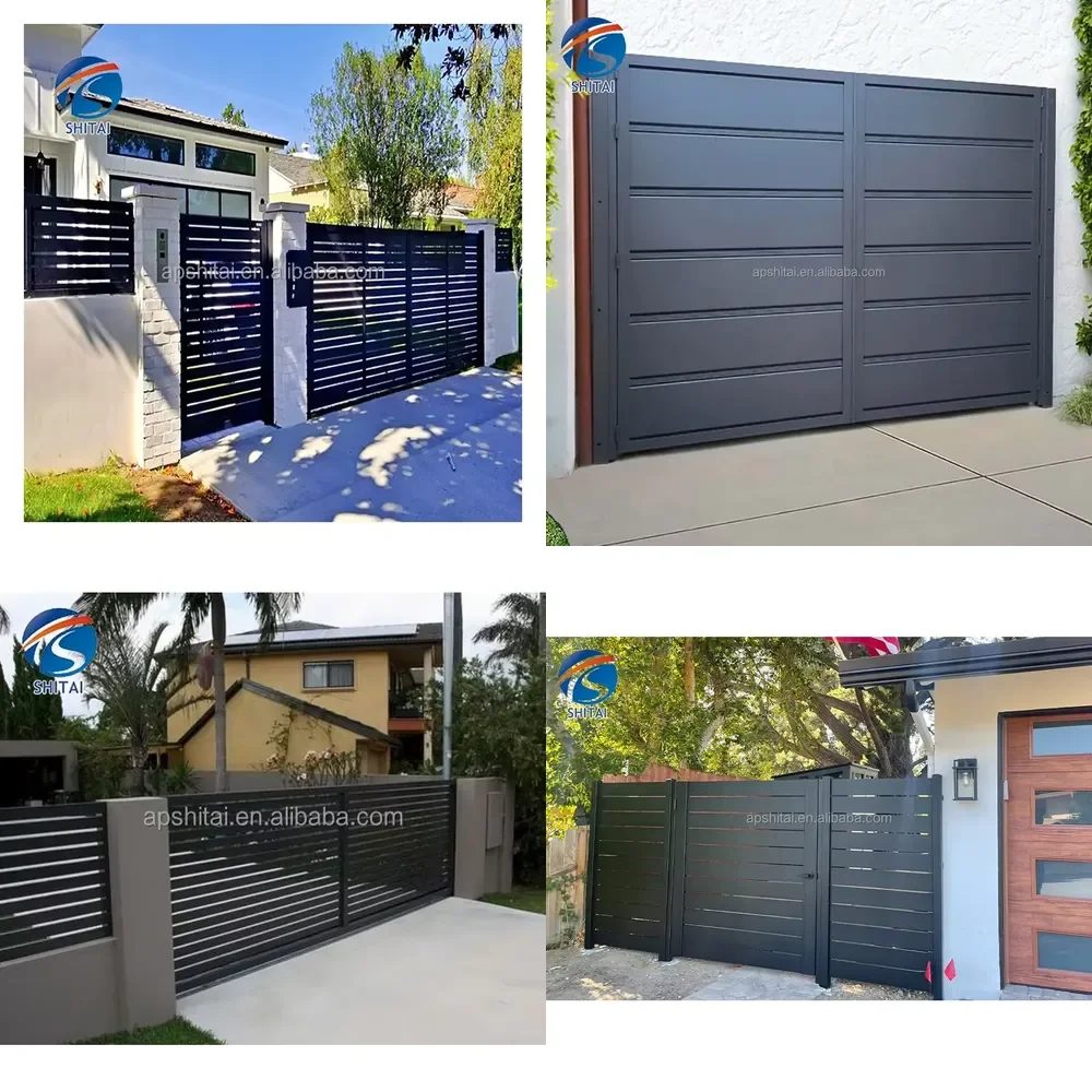2026 Security Commercial Aluminium Fence Gate Private Backyard Aluminum Door Aluminum New Style Gate Design for House
2026 Security Commercial Aluminium Fence Gate Private Backyard Aluminum Door Aluminum New Style Gate Design for House