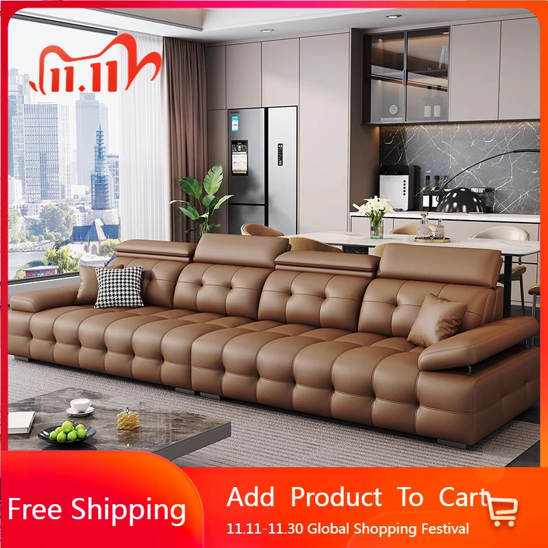 Modern Leather Living Room Sofas Couch Lazy Nordic Luxury Minimalist Living Room Sofas Lounge Designer Muebles Home Furniture
Modern Leather Living Room Sofas Couch Lazy Nordic Luxury Minimalist Living Room Sofas Lounge Designer Muebles Home Furniture