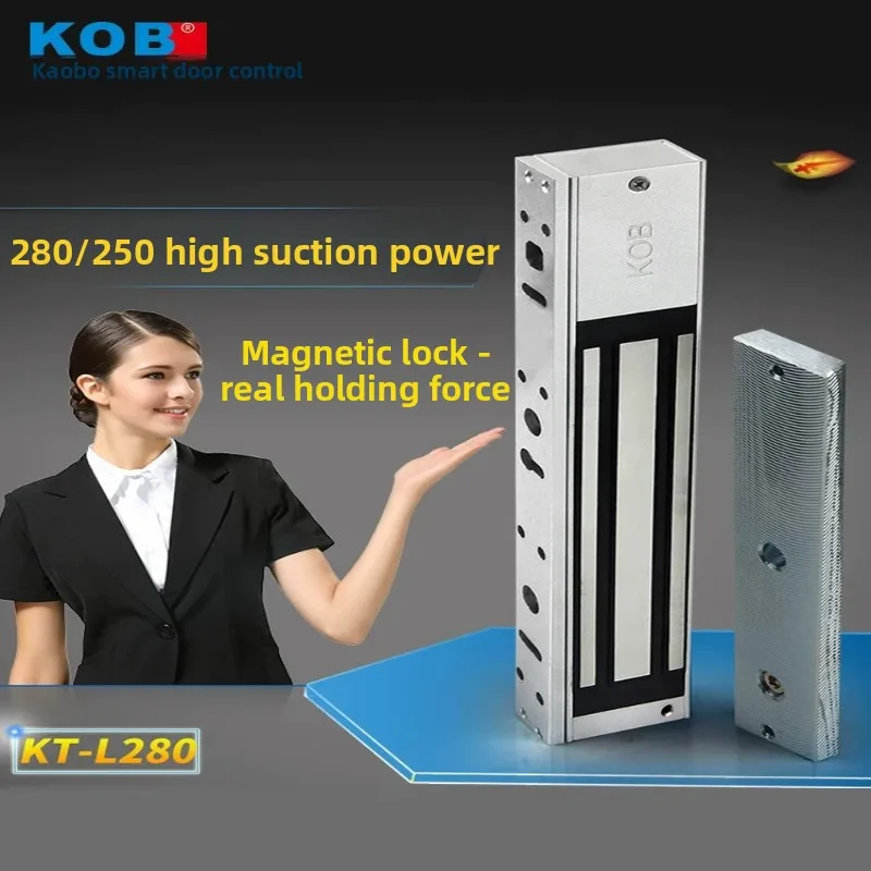 KOB Access Control Magnetic Lock 280 Kg Electromagnetic Single Door Electric Lock Waterproof Electric Control Double Door Lock
KOB Access Control Magnetic Lock 280 Kg Electromagnetic Single Door Electric Lock Waterproof Electric Control Double Door Lock
