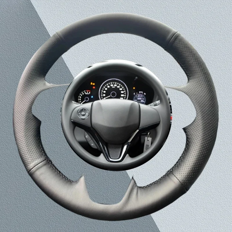 DIY автомобильный плетеный чехол на руль из микрофибры, нескользящий чехол для Honda Fit 2014 2015, Vezel 2014, XRV, аксессуары для салона автомобиля
DIY автомобильный плетеный чехол на руль из микрофибры, нескользящий чехол для Honda Fit 2014 2015, Vezel 2014, XRV, аксессуары для салона автомобиля