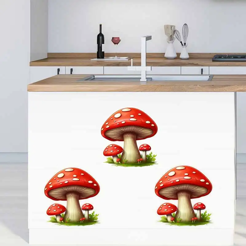 Red mushroom wall stickers self-adhesive home decoration windows refrigerator and washing machine CM73
Red mushroom wall stickers self-adhesive home decoration windows refrigerator and washing machine CM73