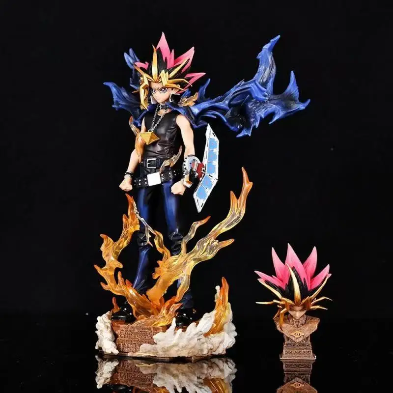 Yugi Muto Рисунок Темная игра Размерная фигурка Дуэль Монстры Фигурка 28 см Статуя из ПВХ Коллекция Орнамент Игрушка Подарки для детей
Yugi Muto Рисунок Темная игра Размерная фигурка Дуэль Монстры Фигурка 28 см Статуя из ПВХ Коллекция Орнамент Игрушка Подарки для детей