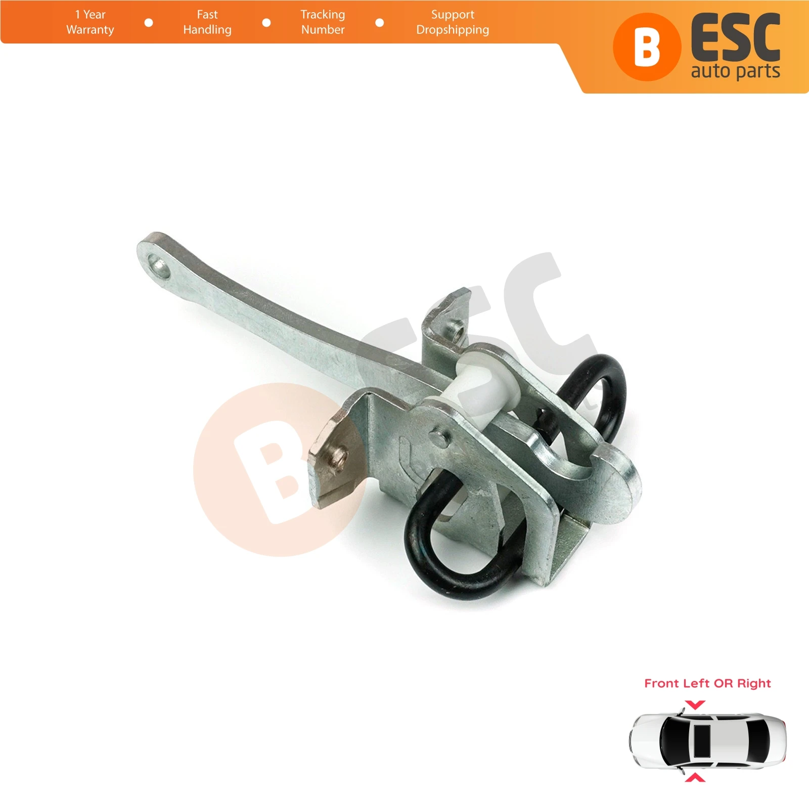 EDP1065 Front Left OR Right Door Catch Hinge Brake Stop Check Strap Limiter Lever Arm 51218155698 for BMW 5 Series E34 7 E32
EDP1065 Front Left OR Right Door Catch Hinge Brake Stop Check Strap Limiter Lever Arm 51218155698 for BMW 5 Series E34 7 E32