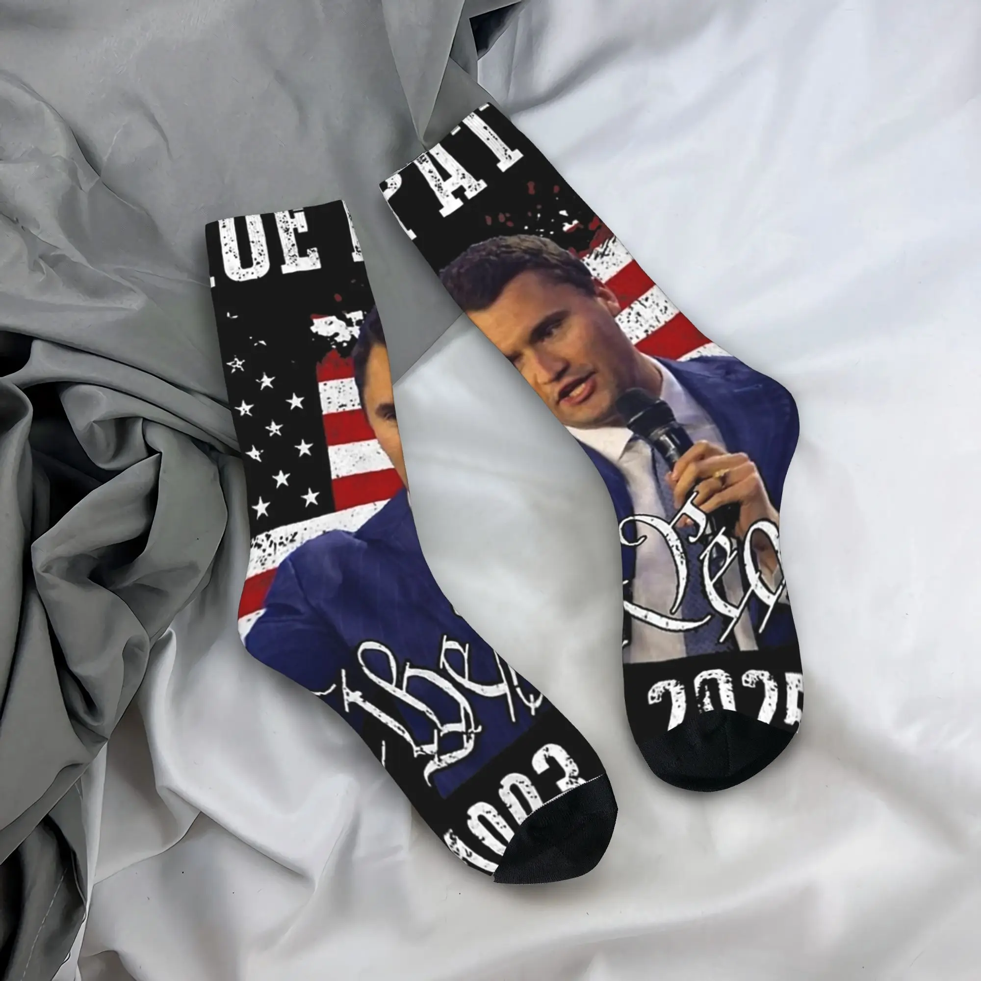 Charlie Kirk Stockings Unisex Men Socks Quality Funny Socks Autumn Running Anti Bacterial Printed Socks Birthday Gift
Charlie Kirk Stockings Unisex Men Socks Quality Funny Socks Autumn Running Anti Bacterial Printed Socks Birthday Gift