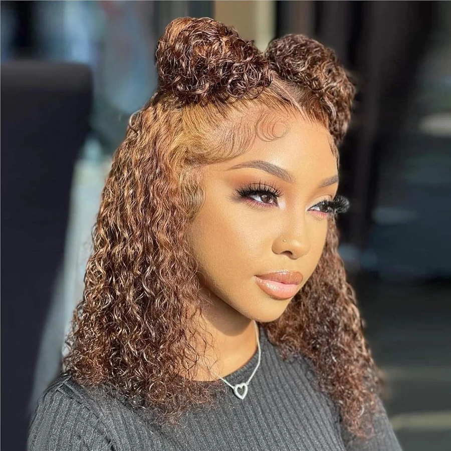 Highlight Curly Bob Wig Human Hair Deep Wave 13x4 HD Lace Front Wigs For Black Women Human Hair Pre Plucked Wear And Go Glueless Wet And Wavy Ombre Honey Blonde 4/27 Colored Wigs 26Inch
Highlight Curly Bob Wig Human Hair Deep Wave 13x4 HD Lace Front Wigs For Black Women Human Hair Pre Plucked Wear And Go Glueless Wet And Wavy Ombre Honey Blonde 4/27 Colored Wigs 26Inch