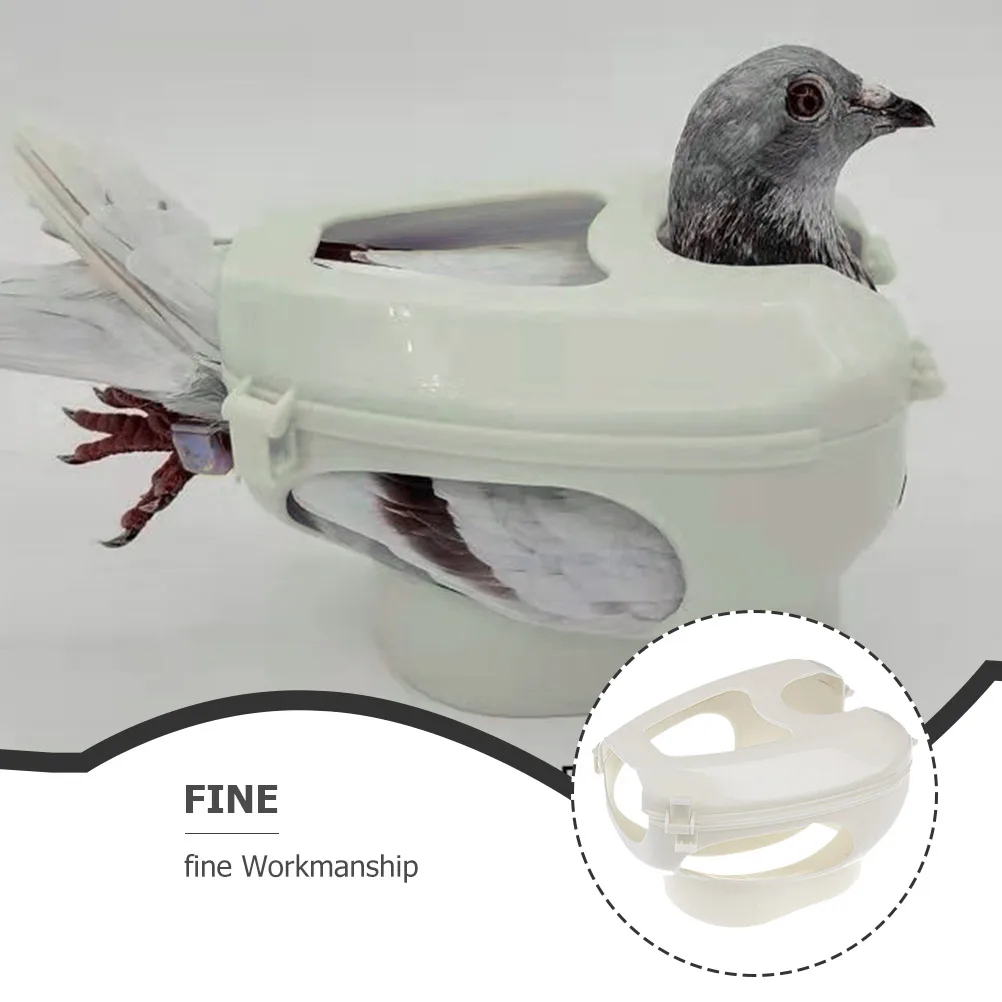 6pcs Pigeon Fixer Holder Injection Feeding Device Durable PP Material Bird Medication Stand Hollow Design for Collar Feeding
6pcs Pigeon Fixer Holder Injection Feeding Device Durable PP Material Bird Medication Stand Hollow Design for Collar Feeding