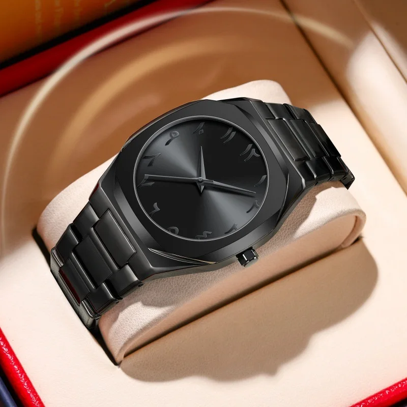 2026 Authentic High End Men Watch Business Trend Black Steel Band Arabic Dial Waterproof Male Fashion Quartz Wristwatches Gift
2026 Authentic High End Men Watch Business Trend Black Steel Band Arabic Dial Waterproof Male Fashion Quartz Wristwatches Gift