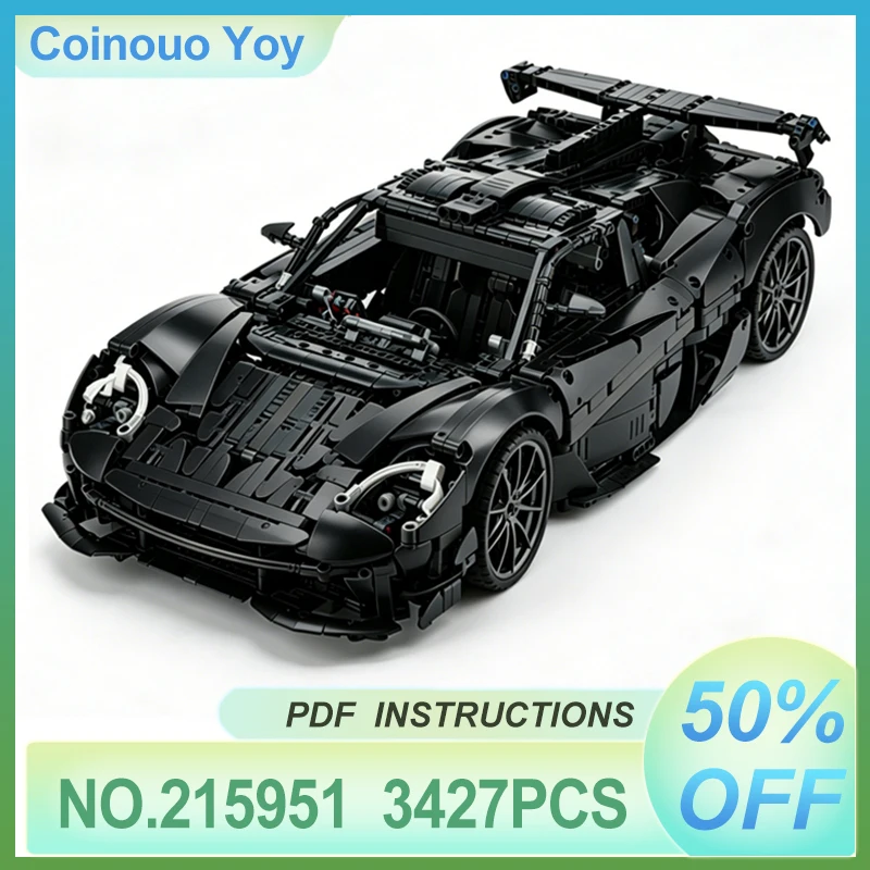 Desk Orn MOC-215951 Technical New Speed Sports Racing Coupe Vehicle 1:8 Model Building Block Puzzle DIY Toys Christmas Gifts Kid
Desk Orn MOC-215951 Technical New Speed Sports Racing Coupe Vehicle 1:8 Model Building Block Puzzle DIY Toys Christmas Gifts Kid