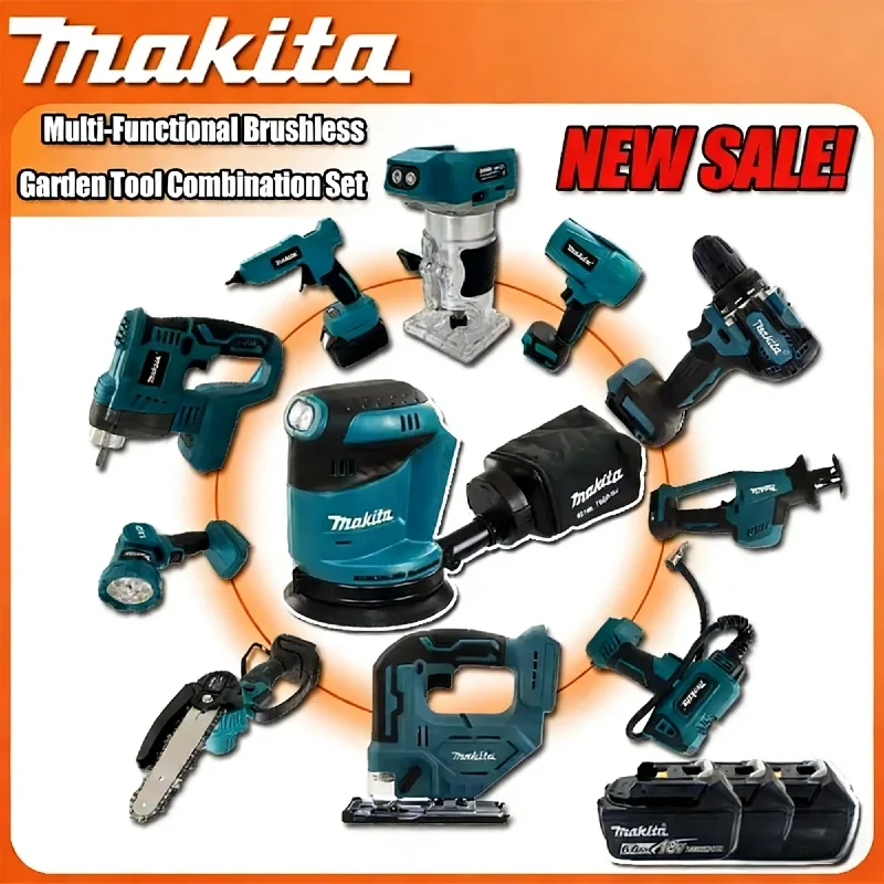 For Makita Battery Brushless Electric Impact Hammer Drill Angle Grinder Electric Circular Saw Combo Kits Power
For Makita Battery Brushless Electric Impact Hammer Drill Angle Grinder Electric Circular Saw Combo Kits Power