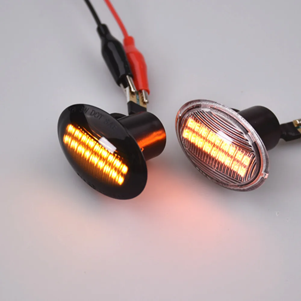 Upgraded Side Marker LED Turn Signal Light For Fiat 500 Alfa 4C Maserati Granturismo 2007 GranCabrio 2010
Upgraded Side Marker LED Turn Signal Light For Fiat 500 Alfa 4C Maserati Granturismo 2007 GranCabrio 2010