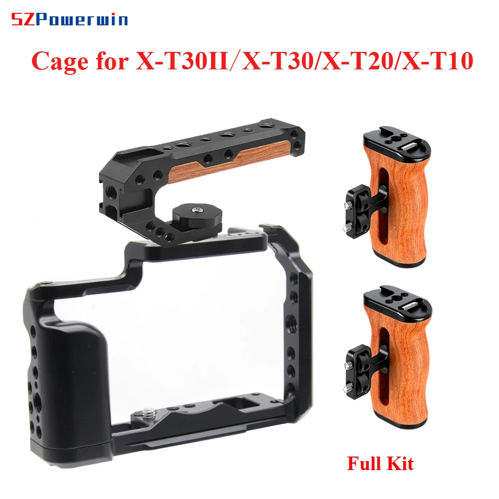 Powerwin для Fujifilm X-T30II X-T30/T20/T10 комплект установки для камеры с деревянной ручкой, установочный винт из алюминиевого сплава
Powerwin для Fujifilm X-T30II X-T30/T20/T10 комплект установки для камеры с деревянной ручкой, установочный винт из алюминиевого сплава