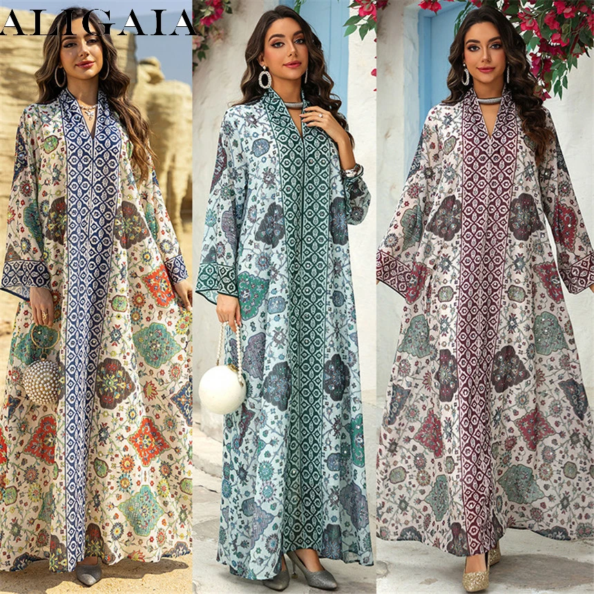 2026 Eid Abaya Women Chiffon Dress Jalabiya Print Diamond Muslim Dubai Vestidos Largo Ramadan Morocco Prayer Caftan Party Robe
2026 Eid Abaya Women Chiffon Dress Jalabiya Print Diamond Muslim Dubai Vestidos Largo Ramadan Morocco Prayer Caftan Party Robe
