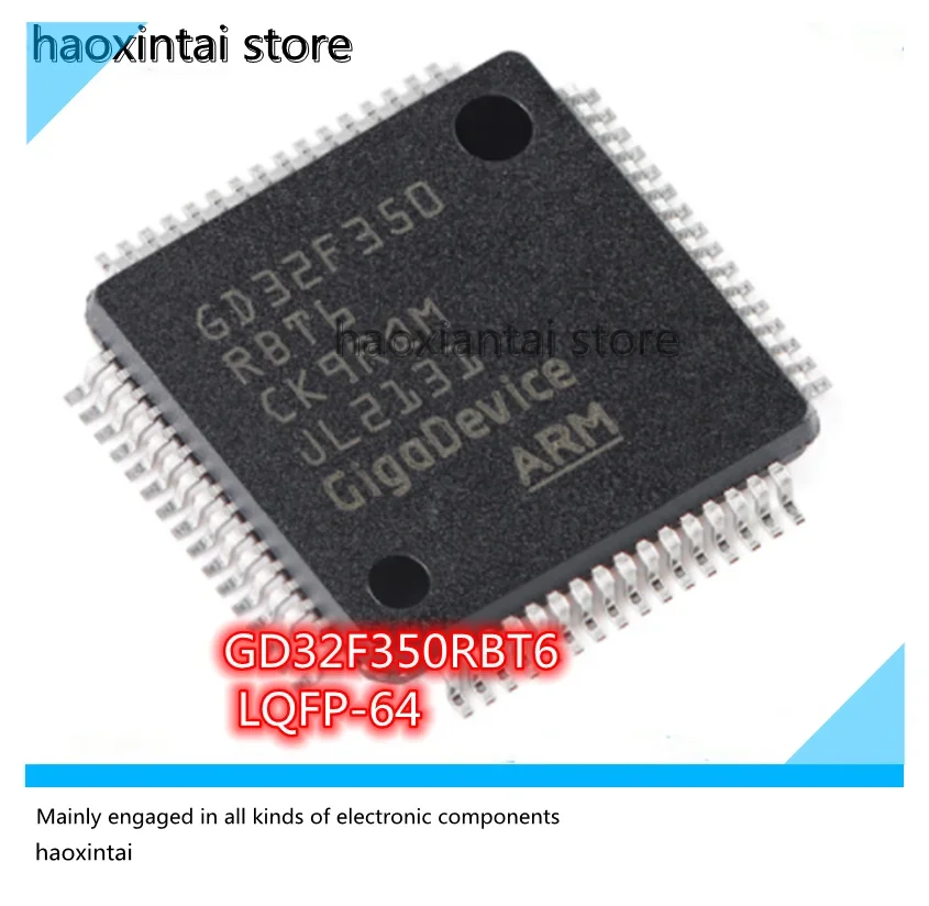 1 шт. GD32F350RBT6 GD32F350C8T6 GD32F350G6U6TR GD32F330K8U6 ARM Cortex-M4 32-битный микроконтроллер-чип MCU
1 шт. GD32F350RBT6 GD32F350C8T6 GD32F350G6U6TR GD32F330K8U6 ARM Cortex-M4 32-битный микроконтроллер-чип MCU