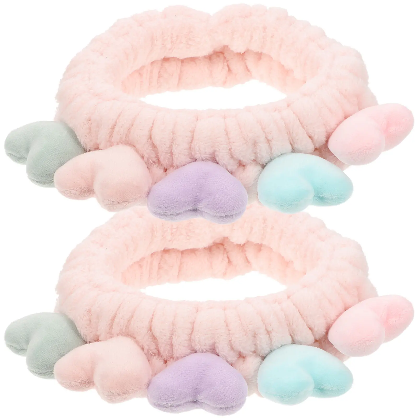 2Pcs Heart Headband Women Makeup Elastic Stretch Hairband for Face Washing Spa Skincare Hair Accessories Heart Headband
2Pcs Heart Headband Women Makeup Elastic Stretch Hairband for Face Washing Spa Skincare Hair Accessories Heart Headband