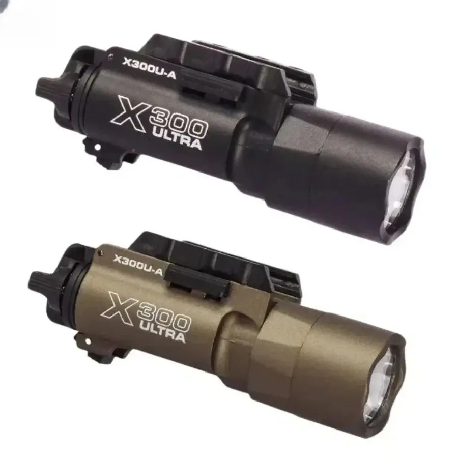 HB Tactical SF X300 Ultra Pistol Gun Light X300U 500 Lumens High Output Weapon Flashlight Fit 20mm Picatinny Weaver Rail
HB Tactical SF X300 Ultra Pistol Gun Light X300U 500 Lumens High Output Weapon Flashlight Fit 20mm Picatinny Weaver Rail