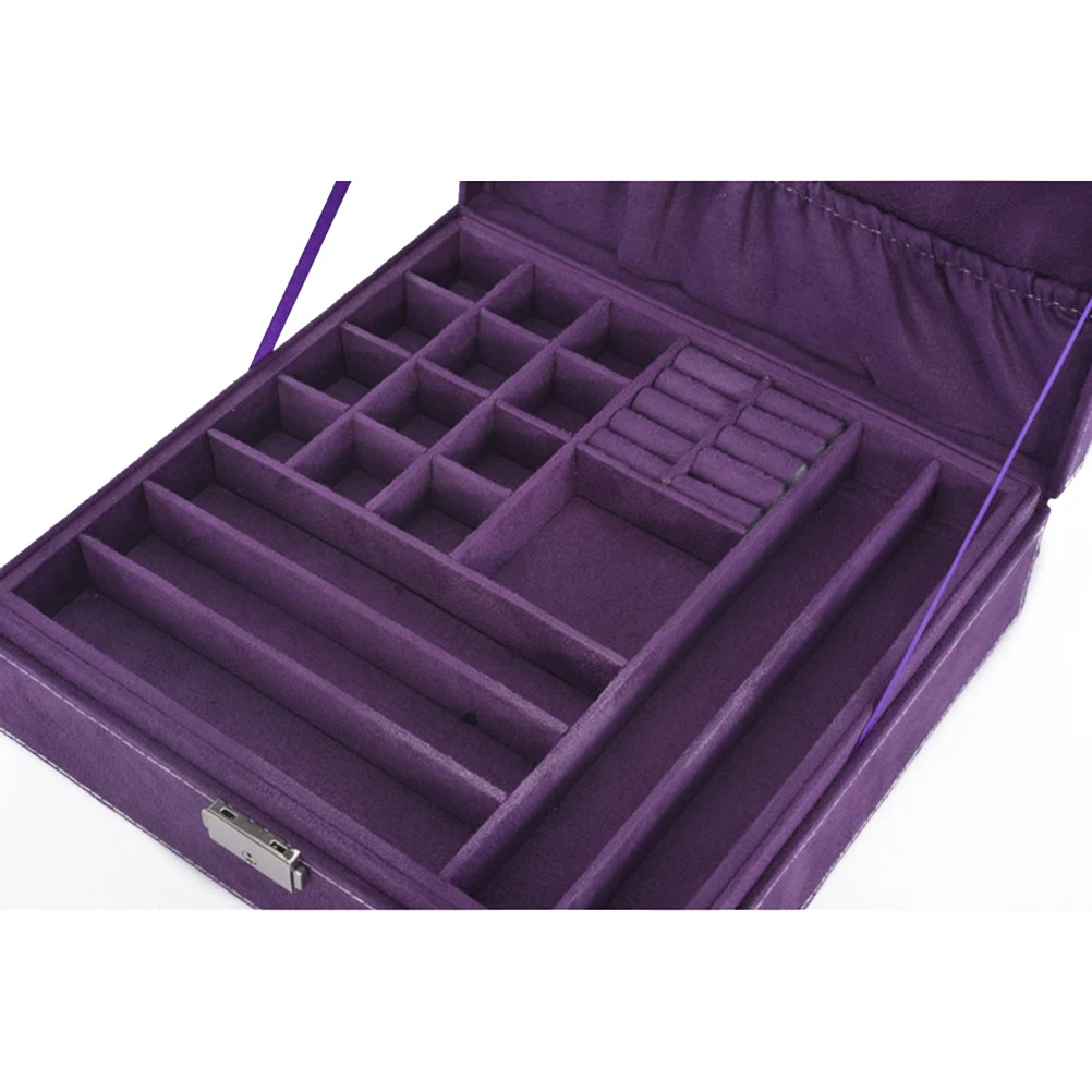 Velvet Jewelry Box 26x26x8cm Red Paper Board Lightweight Portable Organizer for Earrings Necklace Ring Bracelet Storage Case
Velvet Jewelry Box 26x26x8cm Red Paper Board Lightweight Portable Organizer for Earrings Necklace Ring Bracelet Storage Case