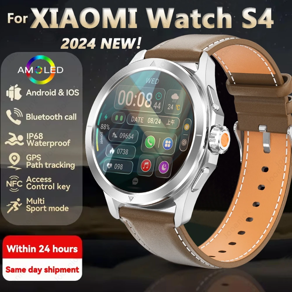 For Xiaomi Watch S4 Sports GPS NFC Compass Waterproof Smart Watch 360*360 HD Bluetooth Call Smartwatch Men Android IOS 2024 NEW
For Xiaomi Watch S4 Sports GPS NFC Compass Waterproof Smart Watch 360*360 HD Bluetooth Call Smartwatch Men Android IOS 2024 NEW