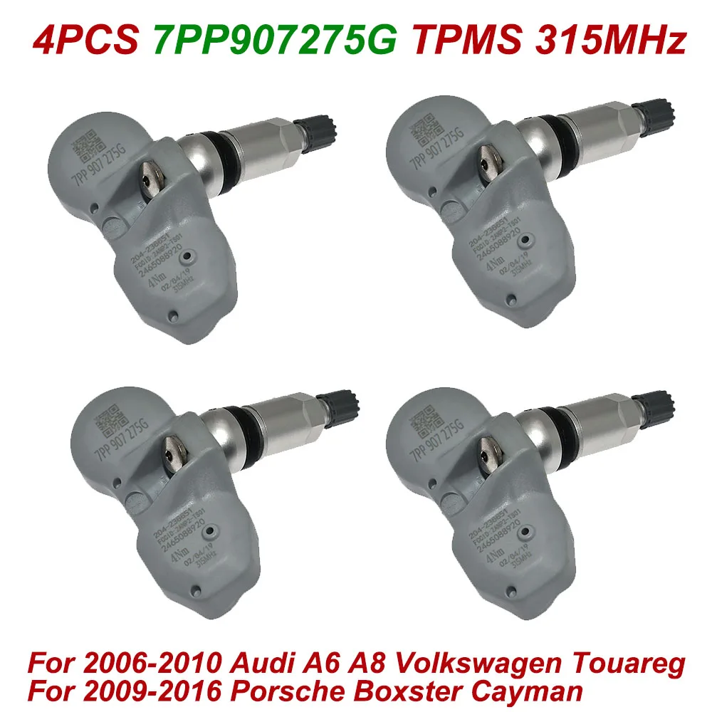 4шт 7ПП 907275 Датчик давления в шинах G 315 МГц TPMS для Audi A6 A8 VW Touareg 2009-2016 Porsche 911 918 2006-2010 гг. Boxster Cayman
4шт 7ПП 907275 Датчик давления в шинах G 315 МГц TPMS для Audi A6 A8 VW Touareg 2009-2016 Porsche 911 918 2006-2010 гг. Boxster Cayman