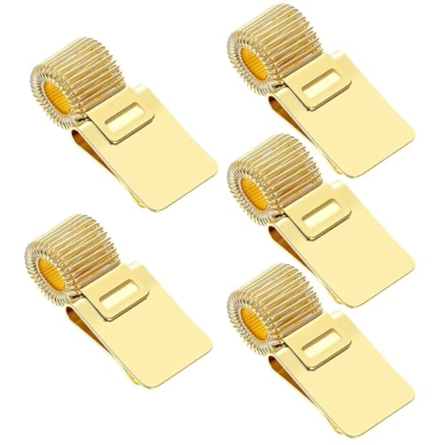 5Pcs Pen Holders for Clipboard, Adjustable Metal Loop Pen Clip Holder with Spring Loop Metal Pens Holder Attachment for Noteboo
5Pcs Pen Holders for Clipboard, Adjustable Metal Loop Pen Clip Holder with Spring Loop Metal Pens Holder Attachment for Noteboo