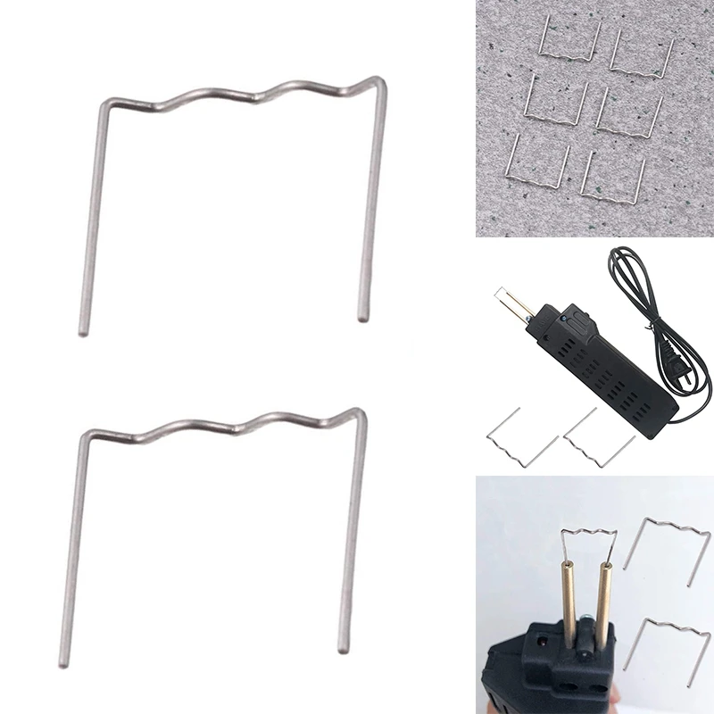 B-T 1000Pcs Hot Staple Repair Machine Plastic Welding Hot Stapler Auto Bumper Repair Pre Cut For All Cars Flat Angle
B-T 1000Pcs Hot Staple Repair Machine Plastic Welding Hot Stapler Auto Bumper Repair Pre Cut For All Cars Flat Angle
