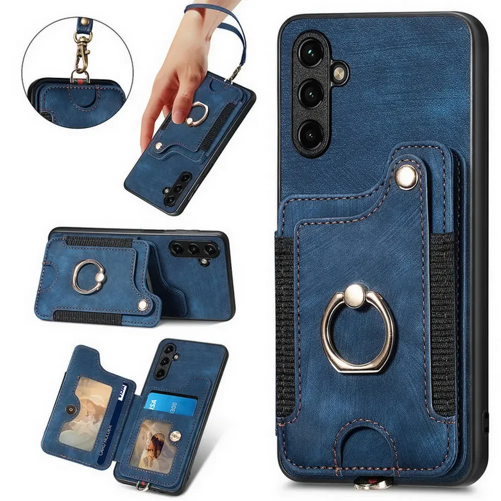 Для Samsung Galaxy A54 5G Роскошный чехол RFID Кожаный чехол для Galaxy A73 A53 A34 A33 A14 A13 A 04 22 52 S A12 A32 M53 Capa
Для Samsung Galaxy A54 5G Роскошный чехол RFID Кожаный чехол для Galaxy A73 A53 A34 A33 A14 A13 A 04 22 52 S A12 A32 M53 Capa