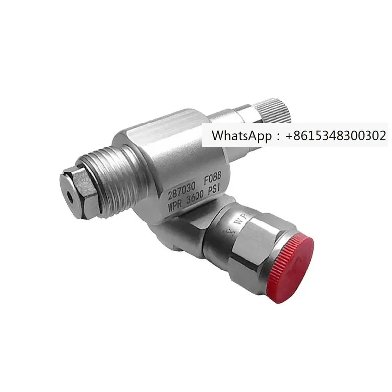 Universal joint shut-off valve 287036 287030 spray gun adapter for spraying machine
Universal joint shut-off valve 287036 287030 spray gun adapter for spraying machine