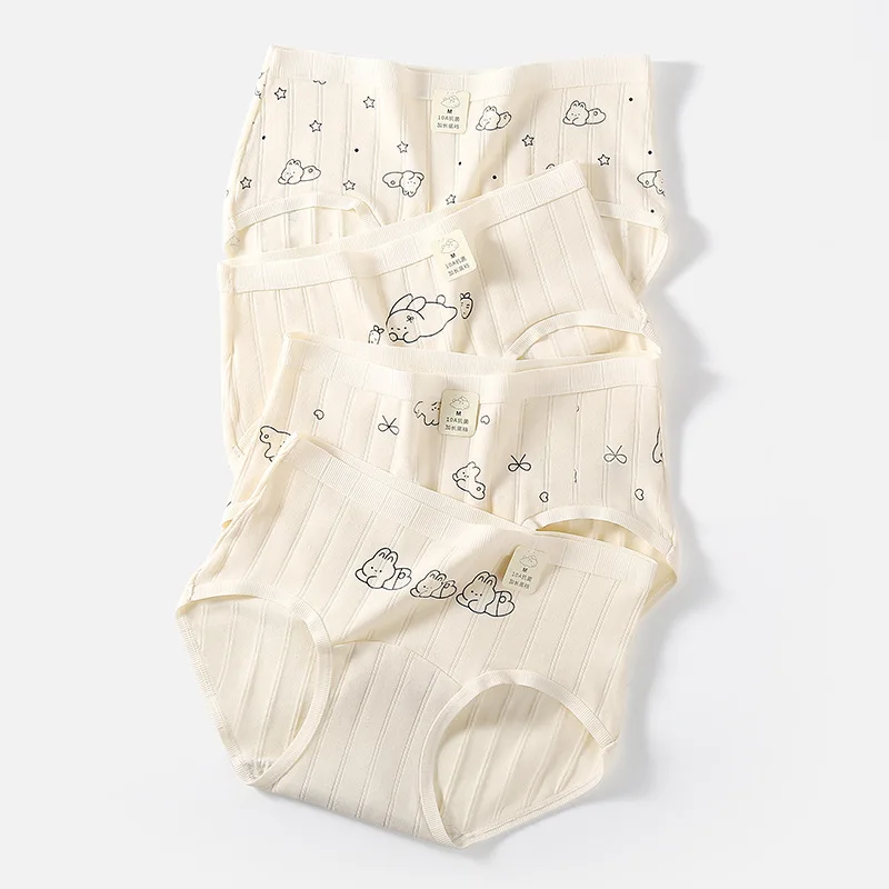 Cute Cartoon Printed Panties Cotton Student Briefs Breathable Women Underwear Antibacterial Sexy Lingerie Girl Ladies Underpants
Cute Cartoon Printed Panties Cotton Student Briefs Breathable Women Underwear Antibacterial Sexy Lingerie Girl Ladies Underpants