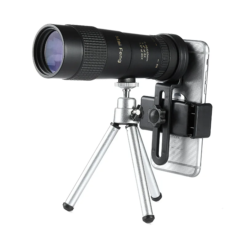 Mini Portable HD Night Vision Monocular Telescope, High Magnification, Mobile Phone Camera, 8-40x40
Mini Portable HD Night Vision Monocular Telescope, High Magnification, Mobile Phone Camera, 8-40x40