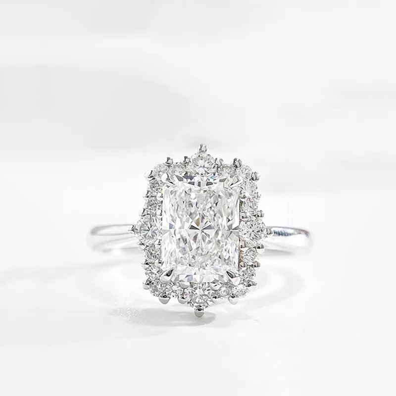 IGI Lab Growing Diamond Ring Сияющий цвет D 1 2 3Ct Твердое кольцо из белого золота 18 карат Обручальное кольцо с бриллиантом Заводское обручальное кольцо
IGI Lab Growing Diamond Ring Сияющий цвет D 1 2 3Ct Твердое кольцо из белого золота 18 карат Обручальное кольцо с бриллиантом Заводское обручальное кольцо