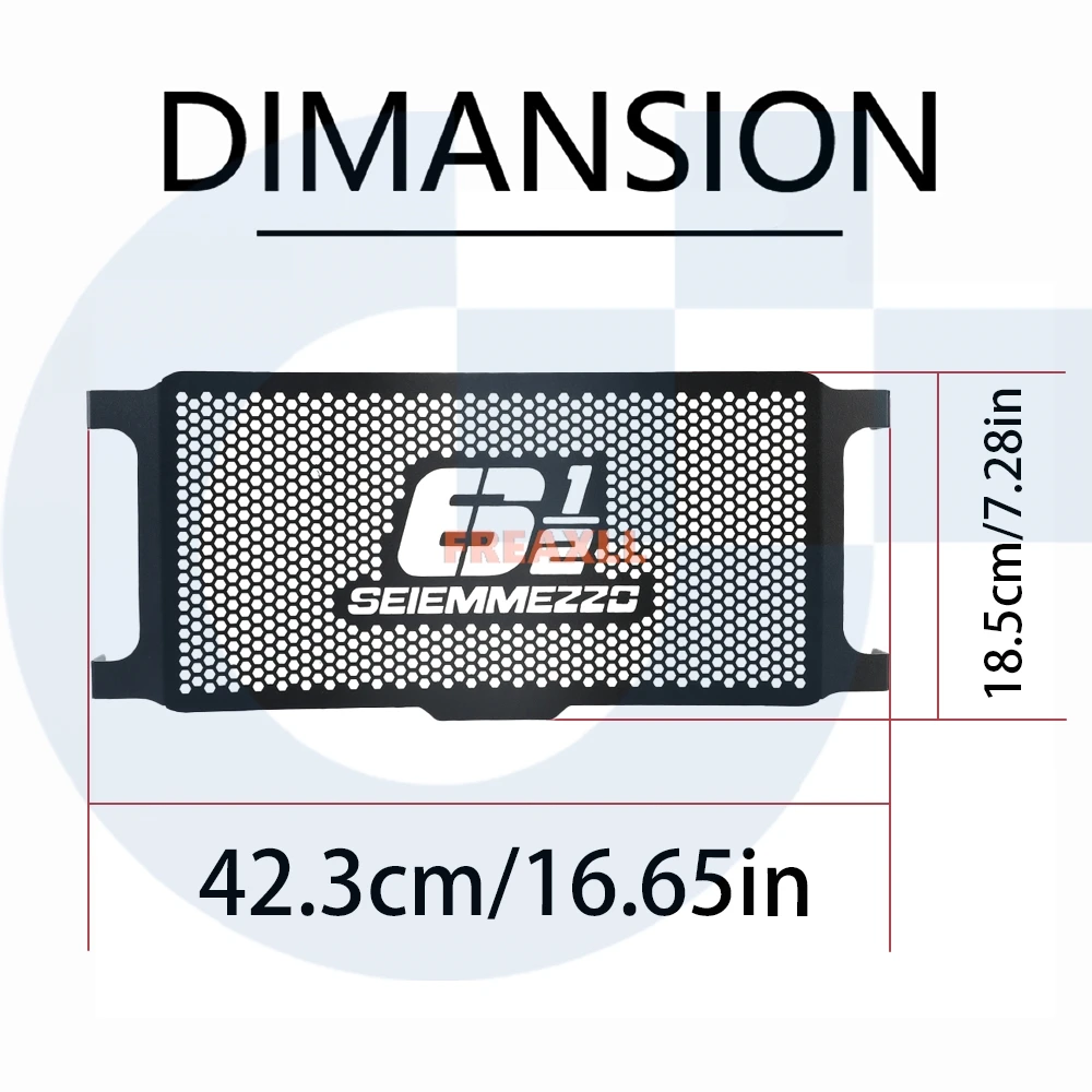 For Moto Morini Seiemmezzo STR/SCR 6½ Seiemmezzo STR/SCR Motorcycle Radiator Grille Cover Radiator Guard Protector 2022-2025
For Moto Morini Seiemmezzo STR/SCR 6½ Seiemmezzo STR/SCR Motorcycle Radiator Grille Cover Radiator Guard Protector 2022-2025