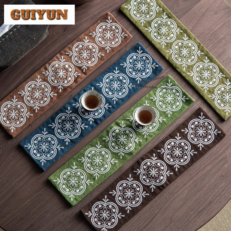 Embroidered Window Flower Tea Towel Zen Tea Cup Pad Dish Towels For Kitchen Tea Napkins Tea Cloth Teaware Equipment Gift
Embroidered Window Flower Tea Towel Zen Tea Cup Pad Dish Towels For Kitchen Tea Napkins Tea Cloth Teaware Equipment Gift