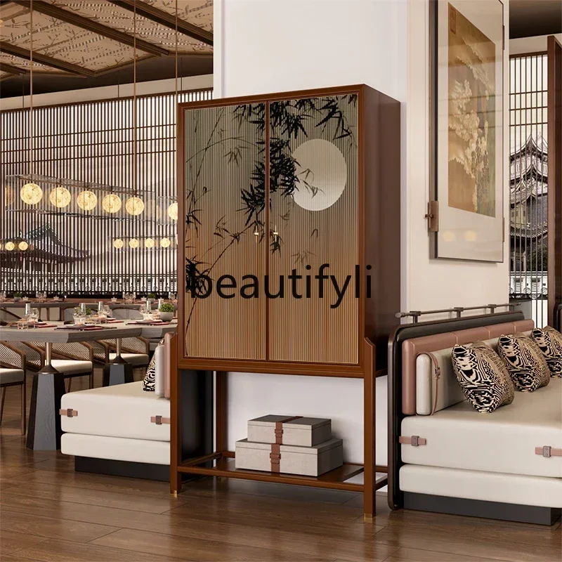 XZ1Solid wood chest, dining side, storage, living room, home tea room, study, high-footed cabinet, retro bamboo
XZ1Solid wood chest, dining side, storage, living room, home tea room, study, high-footed cabinet, retro bamboo