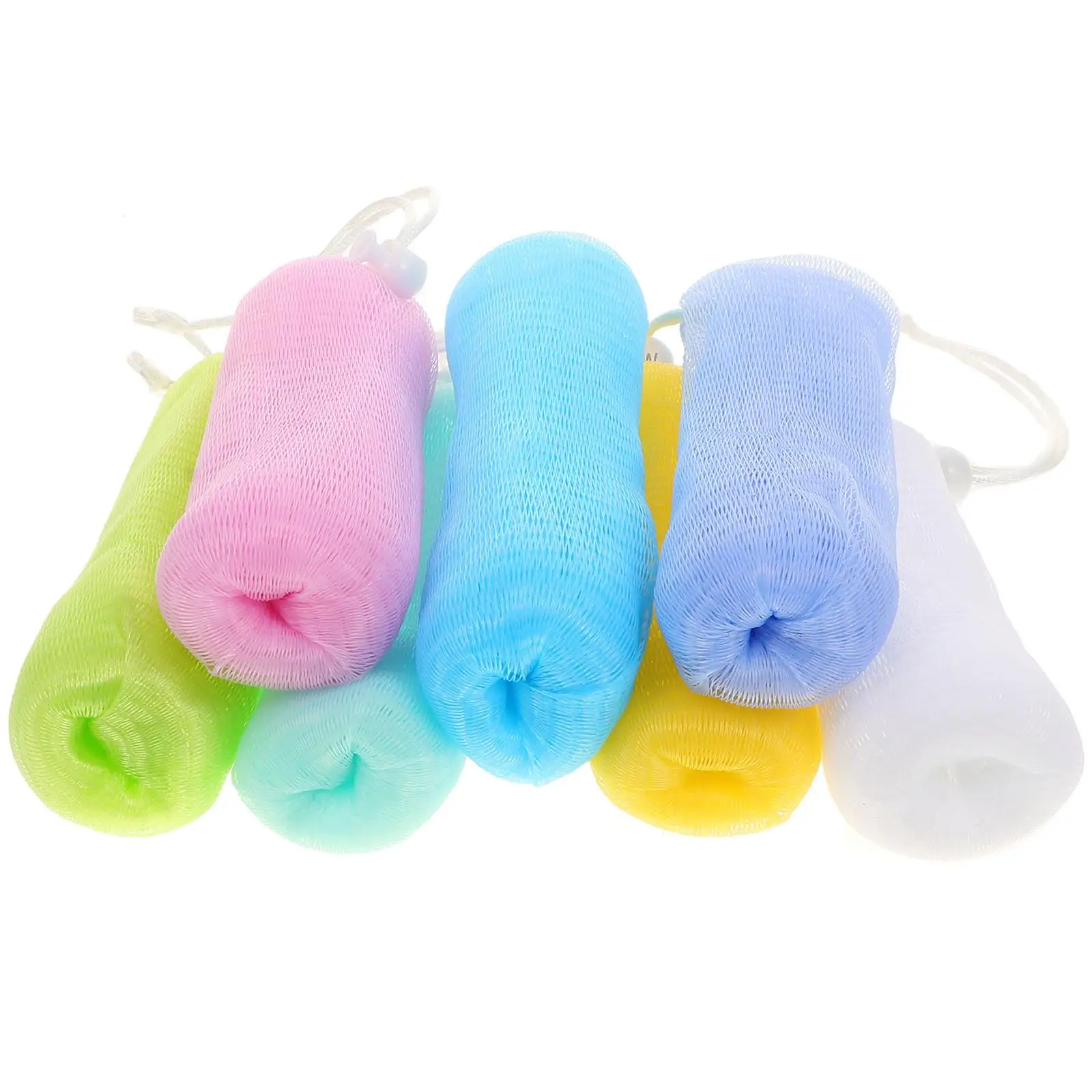 7 Pcs Soap Storage Scrubbing Foaming Net for Face Bars Homemade Man Exfoliating Bath Foam Maker Soap Pouch
7 Pcs Soap Storage Scrubbing Foaming Net for Face Bars Homemade Man Exfoliating Bath Foam Maker Soap Pouch