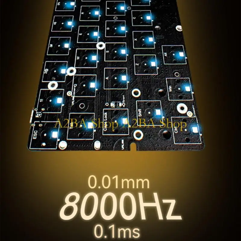 A2BA 60% Mechanical Keyboard PCB Plate Shockproof Switchs Board Low Latency
A2BA 60% Mechanical Keyboard PCB Plate Shockproof Switchs Board Low Latency
