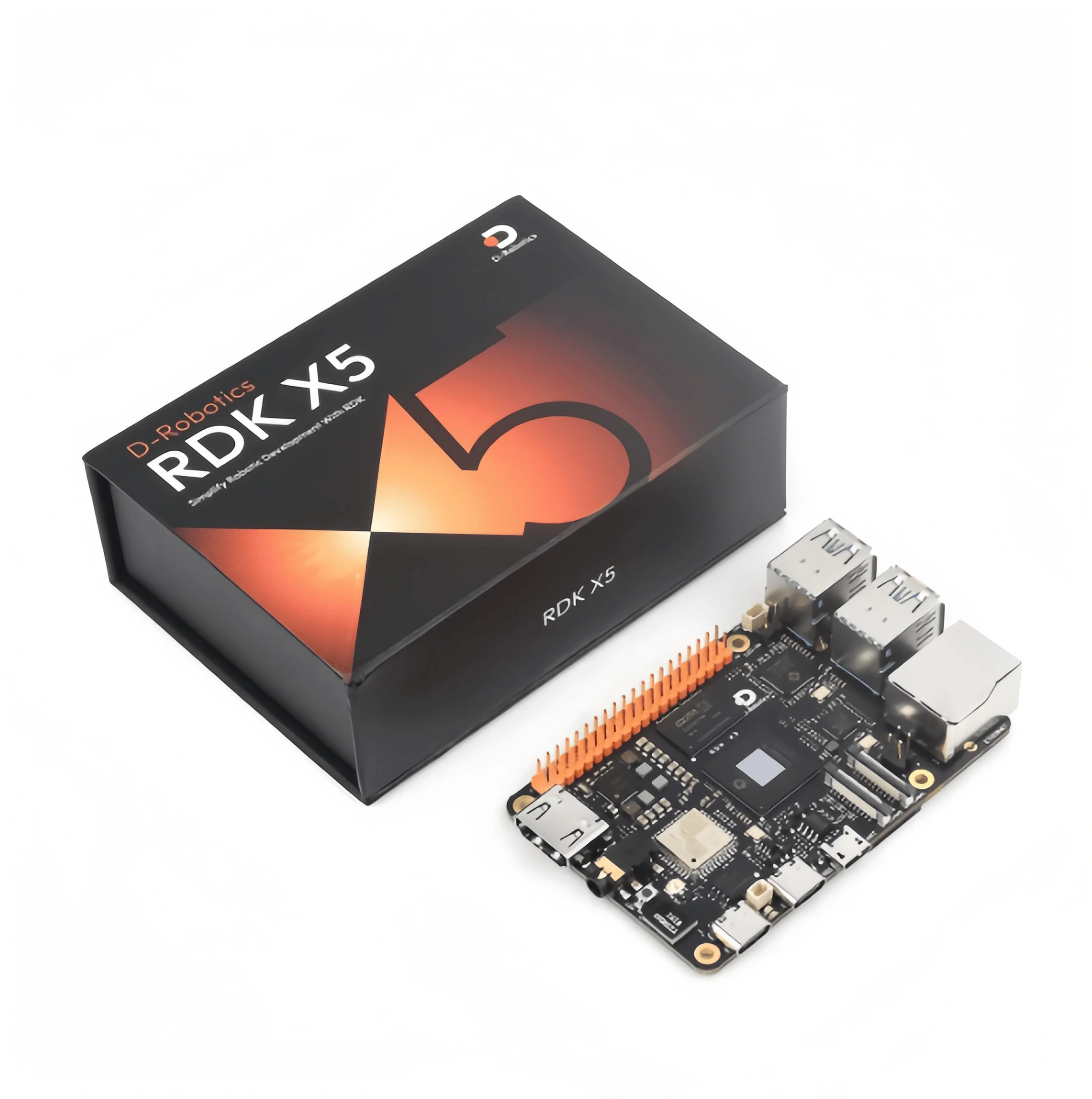 D-Robotics RDK X5 Development Kit Sunrise 5 Chip
D-Robotics RDK X5 Development Kit Sunrise 5 Chip
