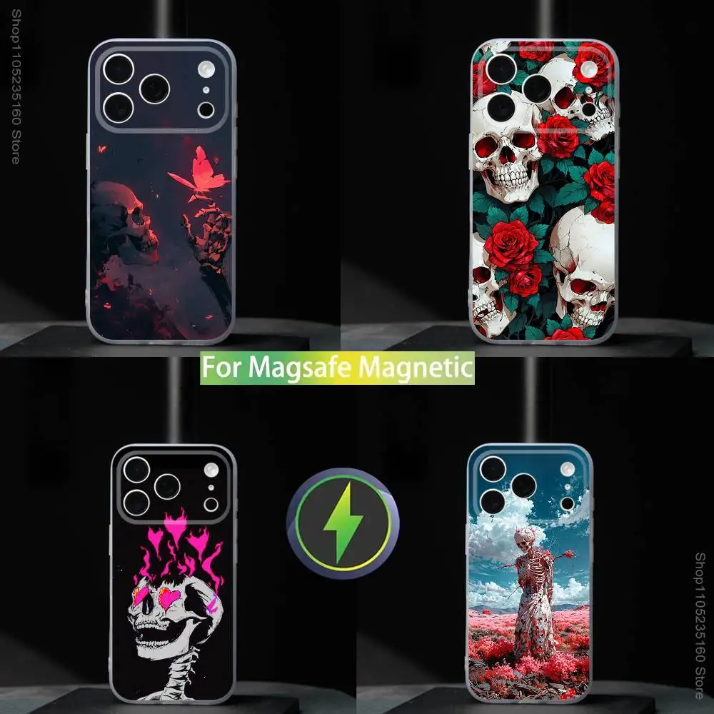 Skull Art For iPhone 11,12,13,14,15,16,17,Pro,Max,Plus,Mini,SE4,E Phone Case Magnetic For Magsafe Wireless
Skull Art For iPhone 11,12,13,14,15,16,17,Pro,Max,Plus,Mini,SE4,E Phone Case Magnetic For Magsafe Wireless