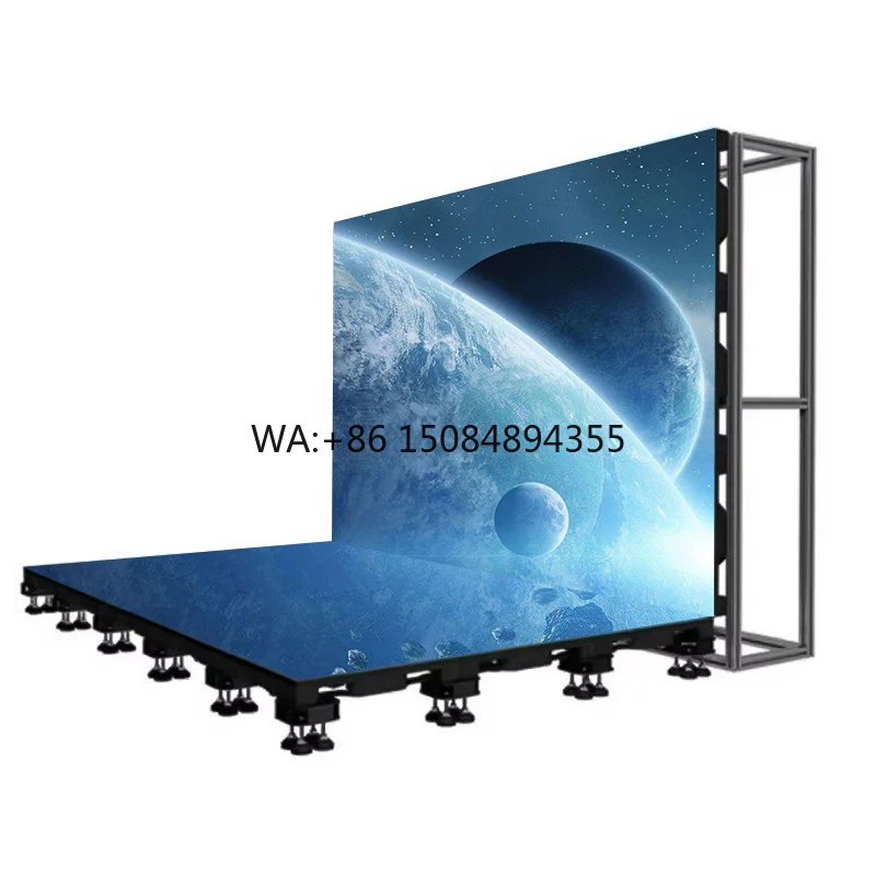 Indoor P3.91 LED Display Cabinet 500x1000mm Giant Touch Digital Video Screen for Stage Background Event Dance Floor
Indoor P3.91 LED Display Cabinet 500x1000mm Giant Touch Digital Video Screen for Stage Background Event Dance Floor