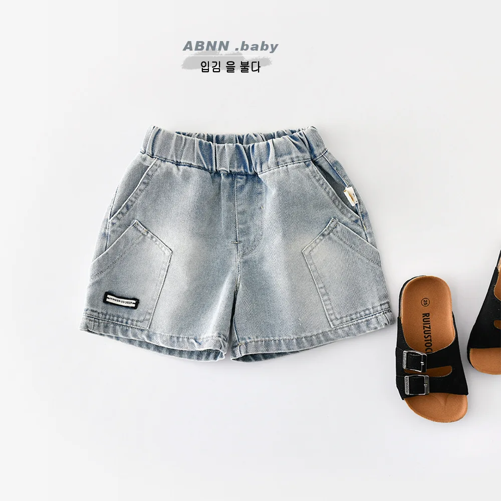 2026 New Kids Summer Fashion Washed Denim Shorts Casual Loose Jean Shorts Streetwear Shorts Toddler Boys Daily Outdoor Wear
2026 New Kids Summer Fashion Washed Denim Shorts Casual Loose Jean Shorts Streetwear Shorts Toddler Boys Daily Outdoor Wear