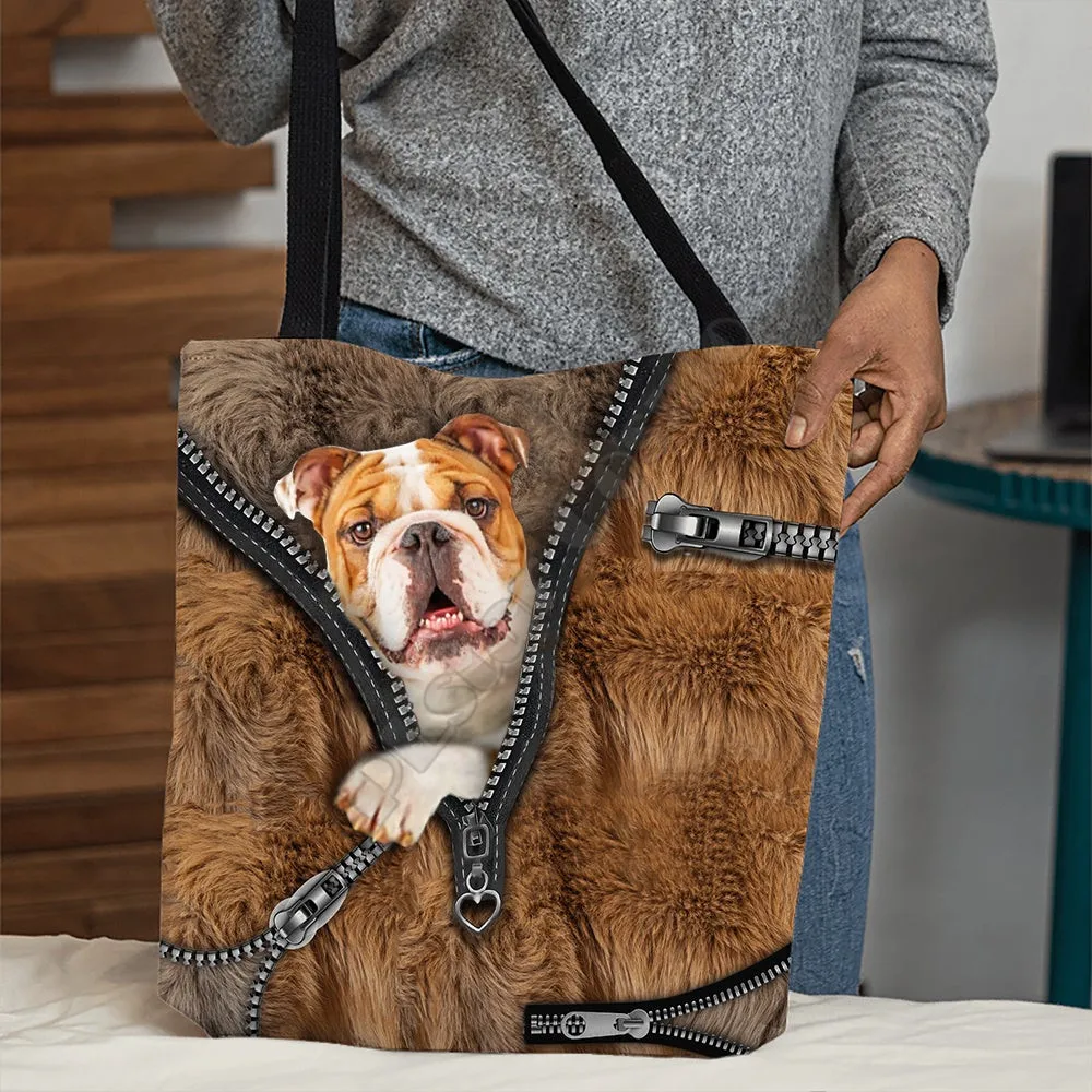 Bulldog 3 All Over Printed Tote Bag Handle Storage Shopper Bag Funny Foldable Reusable Tote Multipurpose 16 Style dog pattern
Bulldog 3 All Over Printed Tote Bag Handle Storage Shopper Bag Funny Foldable Reusable Tote Multipurpose 16 Style dog pattern