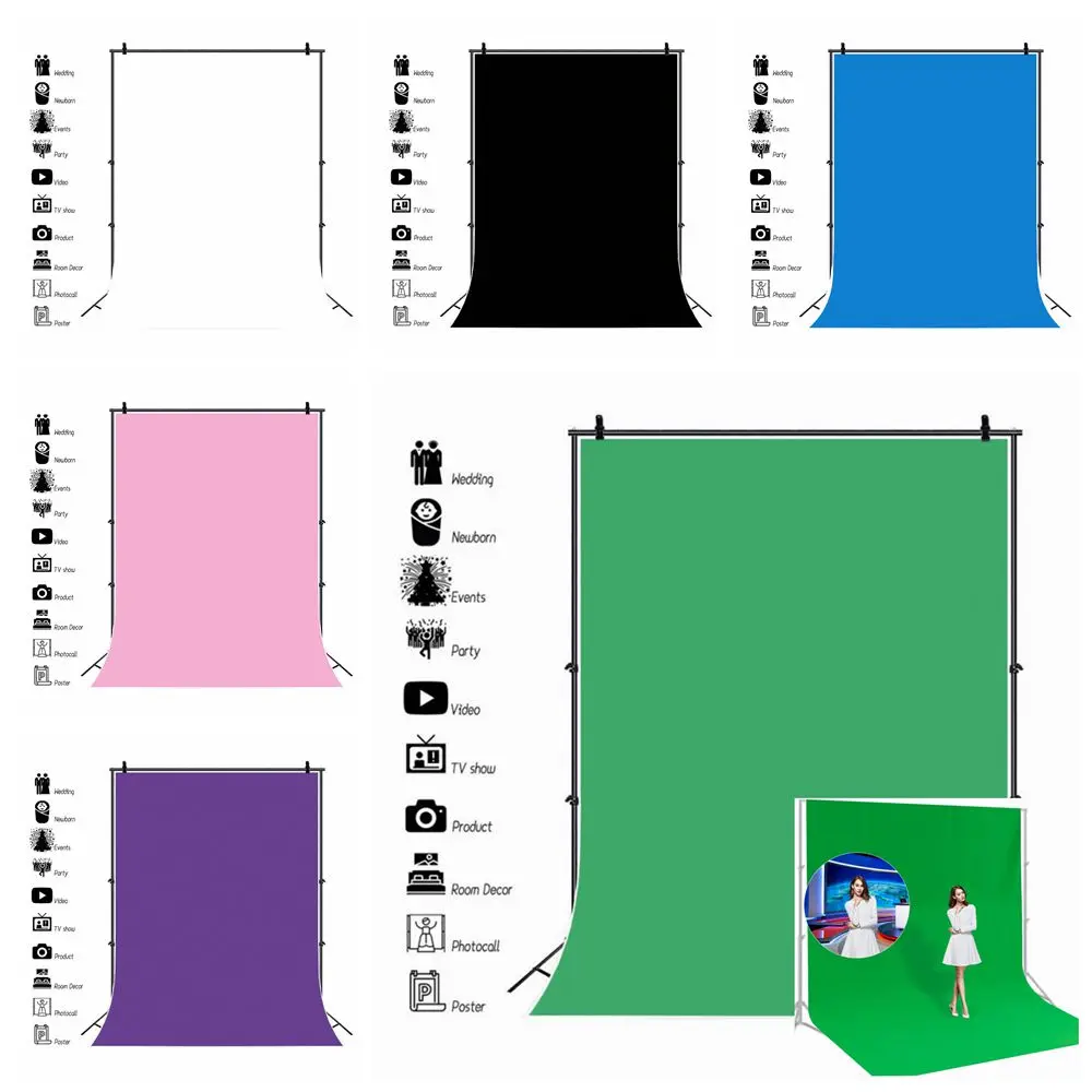 Solid Color Photography Backdrop White Black Blue Green Fabric Art Product Video Youtube Live Photocall Background Photo Studio
Solid Color Photography Backdrop White Black Blue Green Fabric Art Product Video Youtube Live Photocall Background Photo Studio